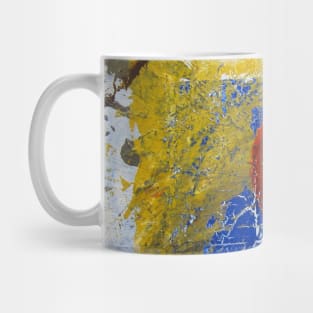 Rush red blue yellow Mug